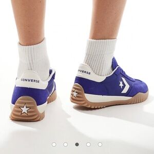 Converse Royal Blue Sneakers with White and Gum Sole